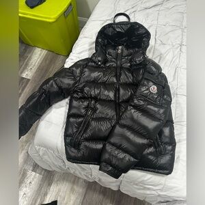 Black Moncler Maya Puffer